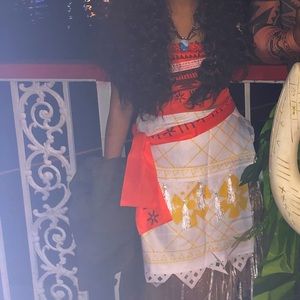 Moana Halloween Costume, Size S